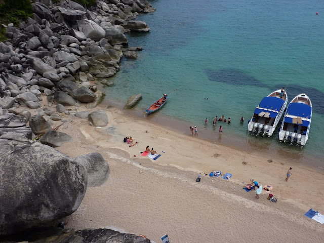 Blog de voyage-en-famille : Voyages en famille, Ko Tao, journée en mer