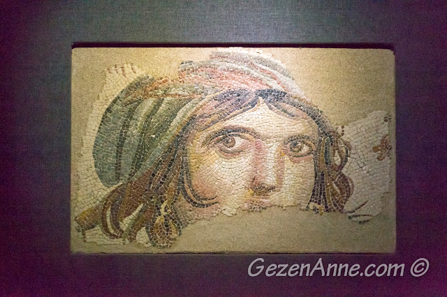 Çingene Kızı mozaiği, Zeugma Müzesi Gaziantep