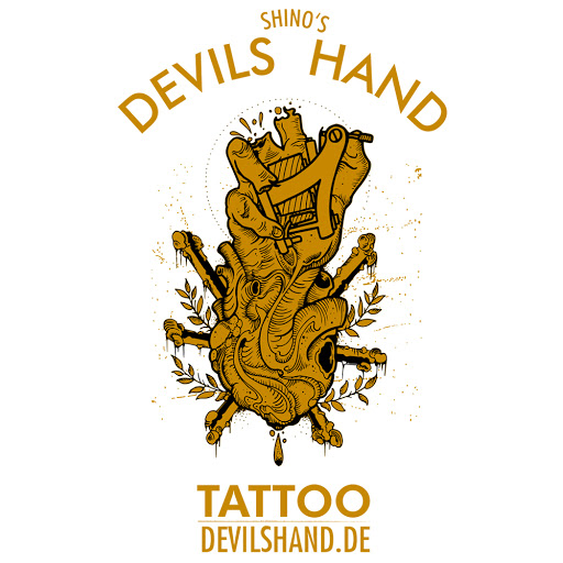 Tattoo Studio Devils Hand logo