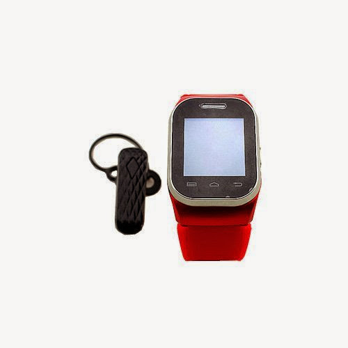  2014 New style K6+ Touch screen Mobile phone Personality Give bluetooth headset as gift Watch mobile phone (Red, 8G Memory card)