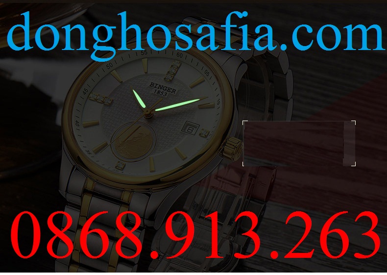 Đồng hồ nam cơ Binger B1105G BG009