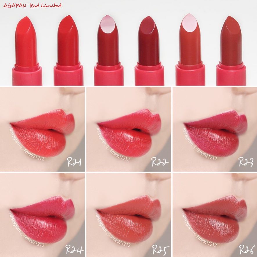Agapan Pit A Pat Matte Red Limited Edition