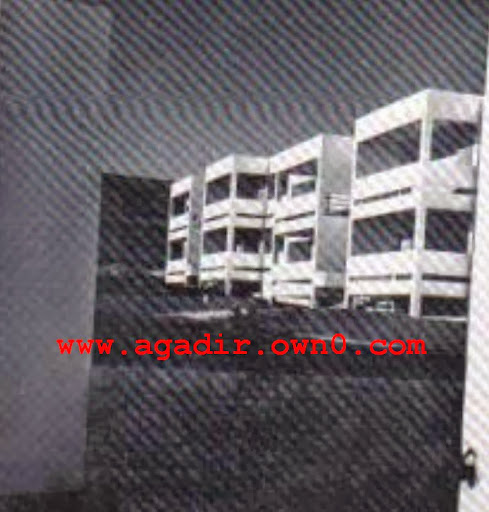 وسط المدينة بعد الزلزال 1960 باكادير 01