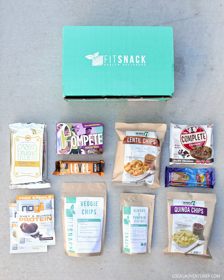 Healthy Road Trip Snacks with Fit Snack Health Food Subscription Box.
