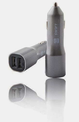  WinnerGear SWIFT Car Charger USB Dual Port Adapter 4.2A For Apple iPhone 5S 5 5C 4 4S iPod Touch iPad 2 3 4 Air Galaxy Tab S3 S4 Note 3 LG Nexus 5 G2 7HTC One Amazon Fire HDX Kindle Blackberry Z10 Nokia 525 1525 1020 925 625 1520 Tablet Asus Lenovo