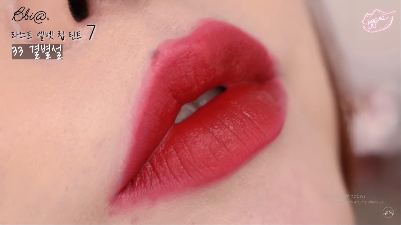 Review son BBIA Last Velvet Lip Tint Version 7 Red Scandal