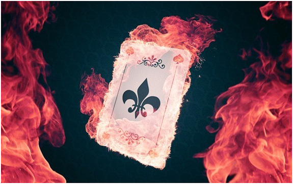 Create an Explosive Flaming Poker Card in Photoshop Create an Explosive Flaming Poker Card in Photoshop