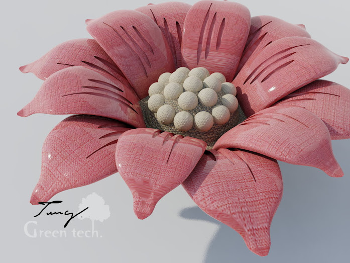 [作品] 藝術鍛造花 3DFlower2