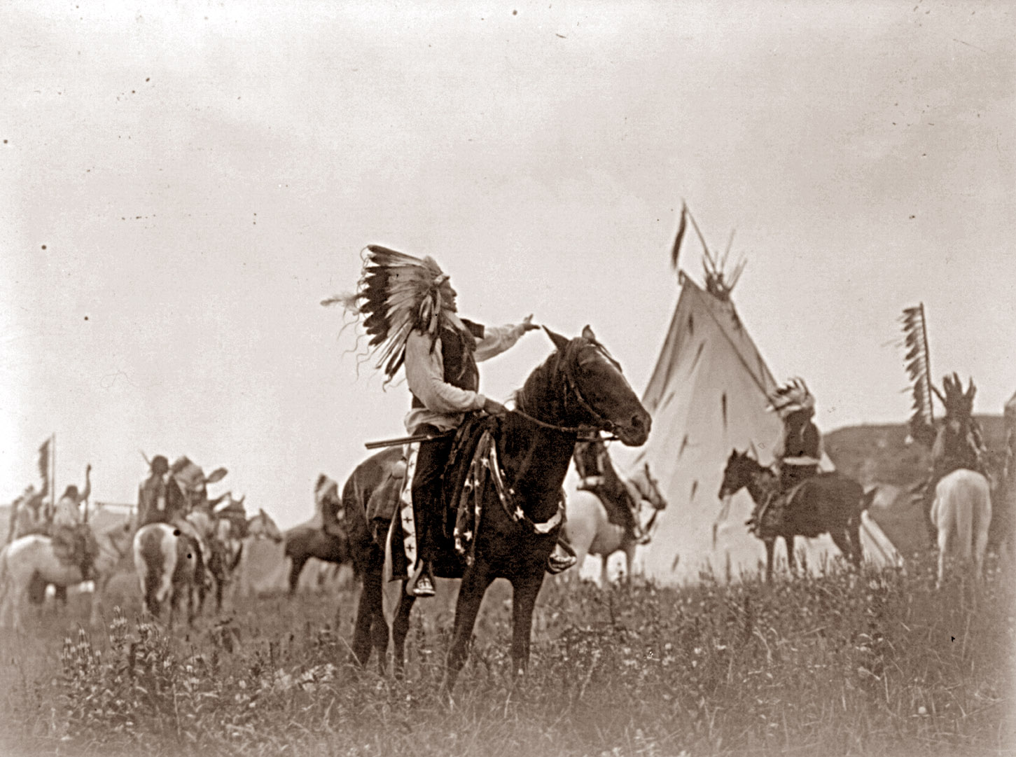 Indians On Horseback