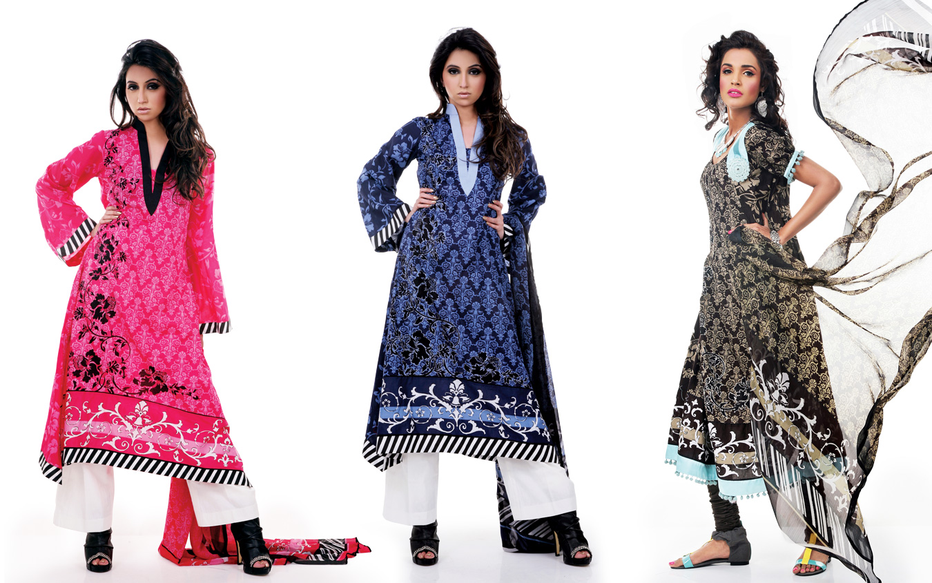 Fashion & Style: Maria.B. lawn | First Ever Stitched Lawn