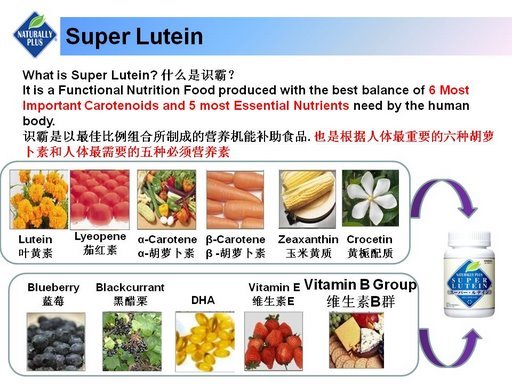 What are the benefits of lutein?