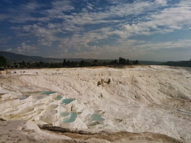 Travertines of Pamukkale, Turkey Travertines of Pamukkale, Turkey