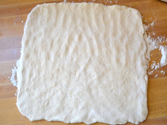 shaped dough