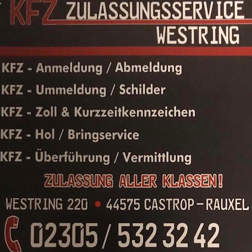 KFZ-Zulassungsdienst Castrop-Rauxel