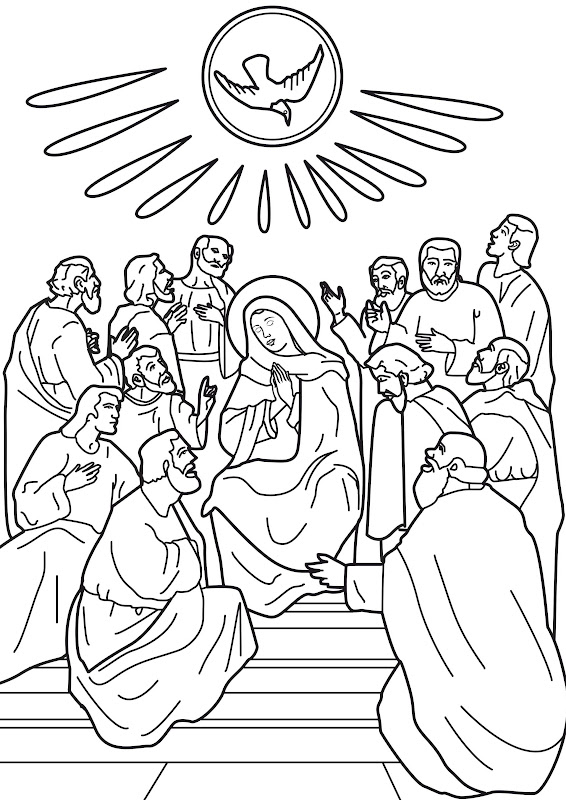 Holy spirit coloring pages Coloring Pages