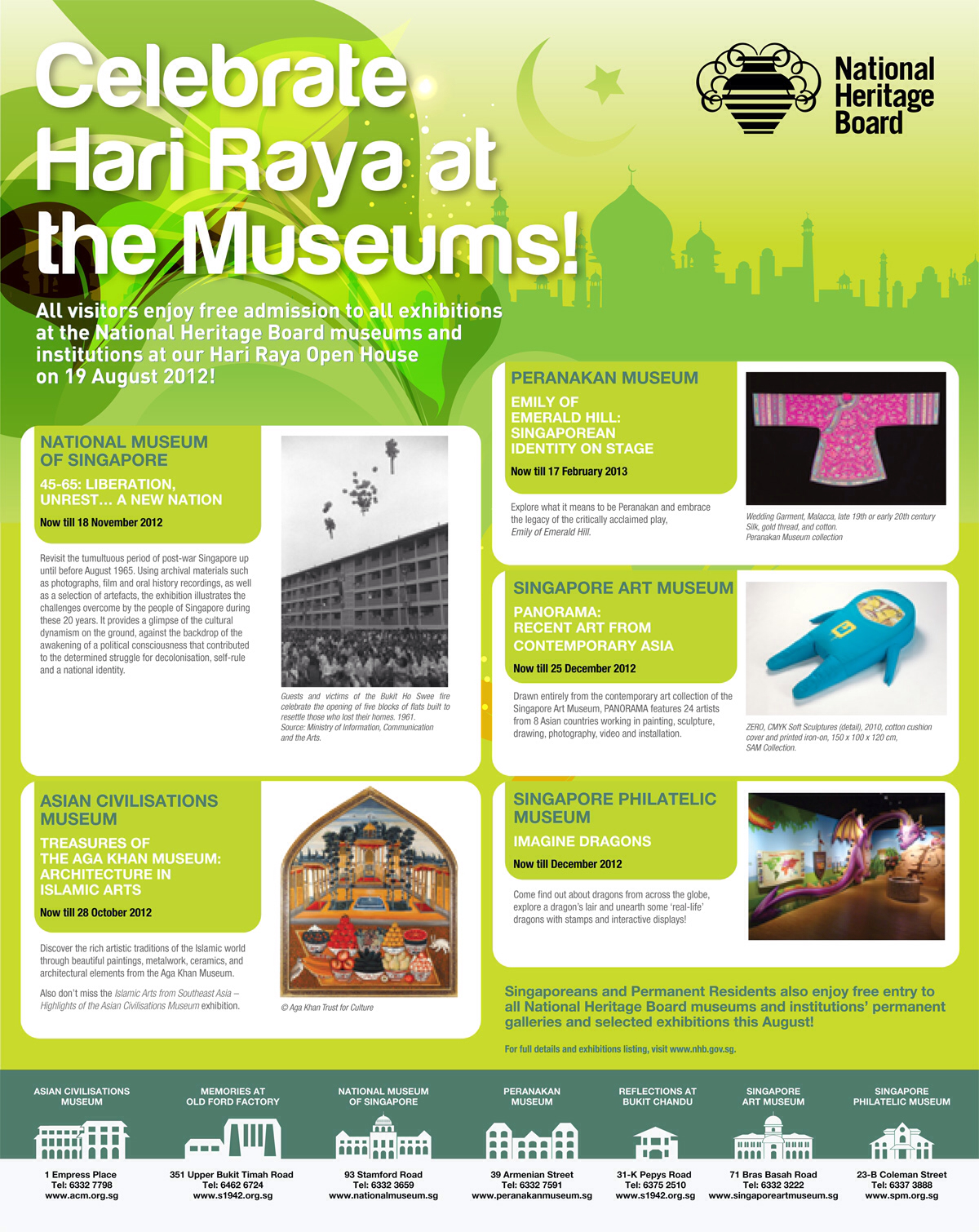 Celebrate Hari Raya at the Museums