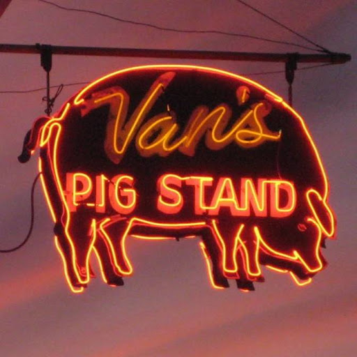 Van's Pig Stands - Norman logo