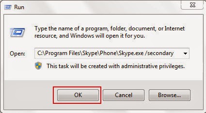 Cách chat nhiều nick Skype trên cùng một máy tính