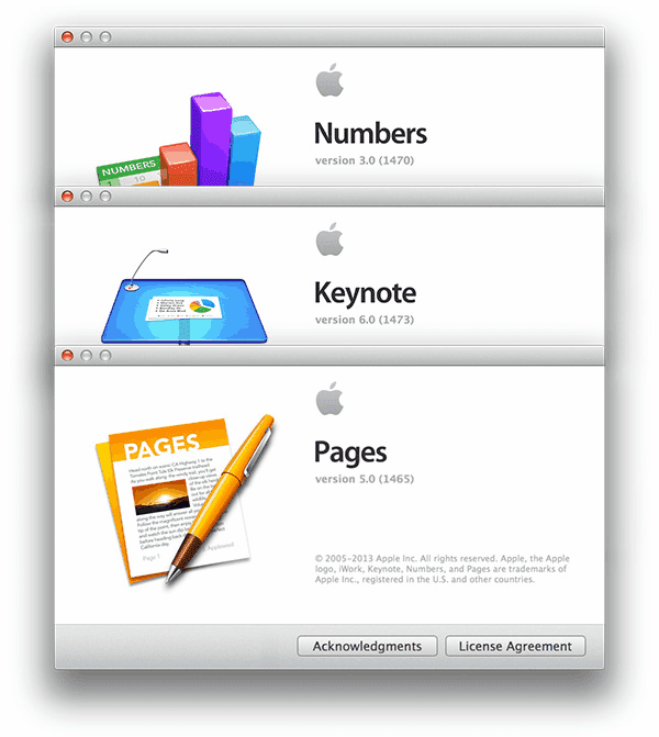 Cómo conseguir el nuevo iWork gratis en Mac OS X