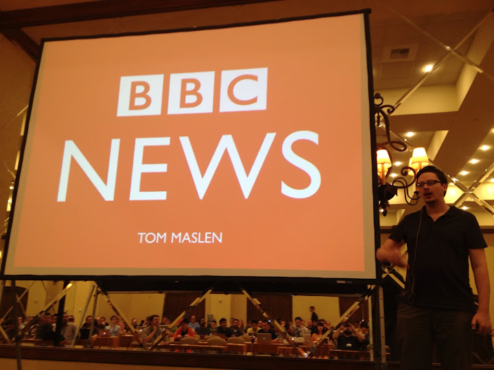 Moving Swiftly: The story of how BBC News fell in love with Responsive Web Design presented by Tom Maslen