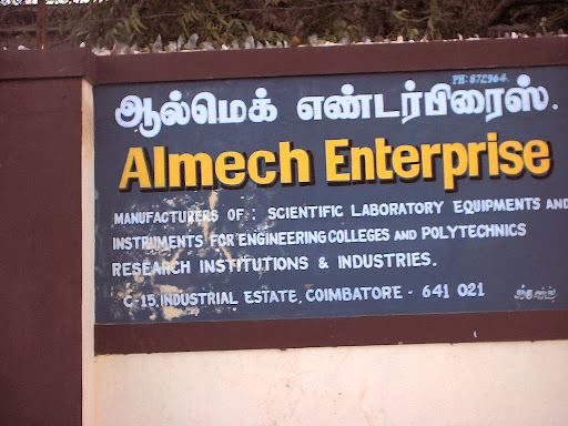 Almech Enterprise, OPP. Times of India Press, Private Industrial Estate, Kurichi, Coimbatore, Tamil Nadu 641021, India, Educational_Supply_Shop, state TN