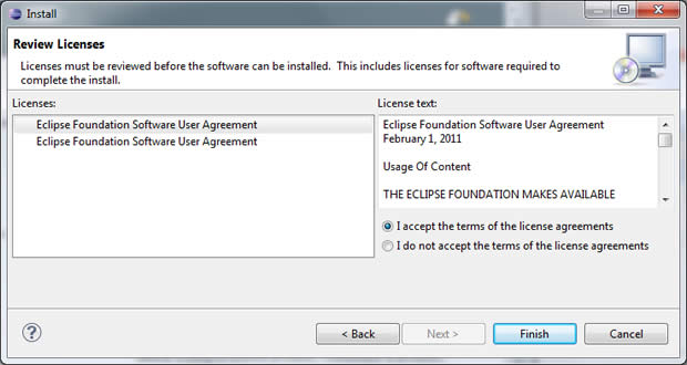 Eclipse 3.7 PDT 3 license