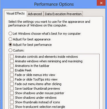 Cách tùy chỉnh Windows 8 để đạt hiệu suất tốt nhất 5
