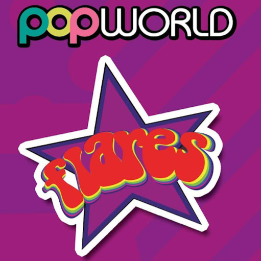 Flares & Popworld - Middlesbrough logo