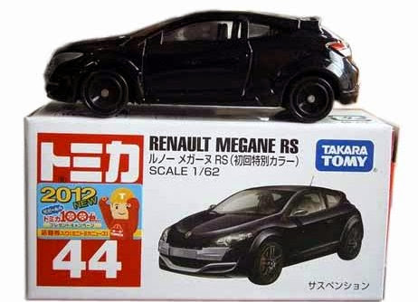 Ô tô mô hình Renault Megane RS màu đen có kích thước nhỏ xinh và đẹp mắt