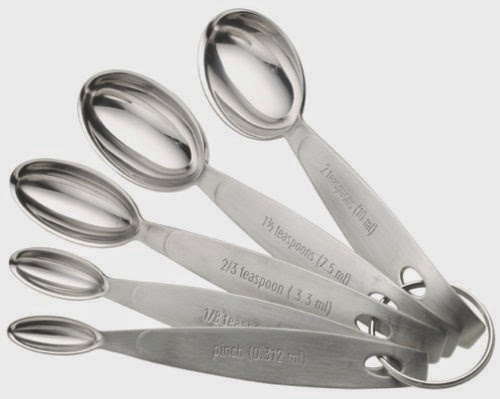 Cuisipro 5-Piece Odd Size Measuring Spoon Set