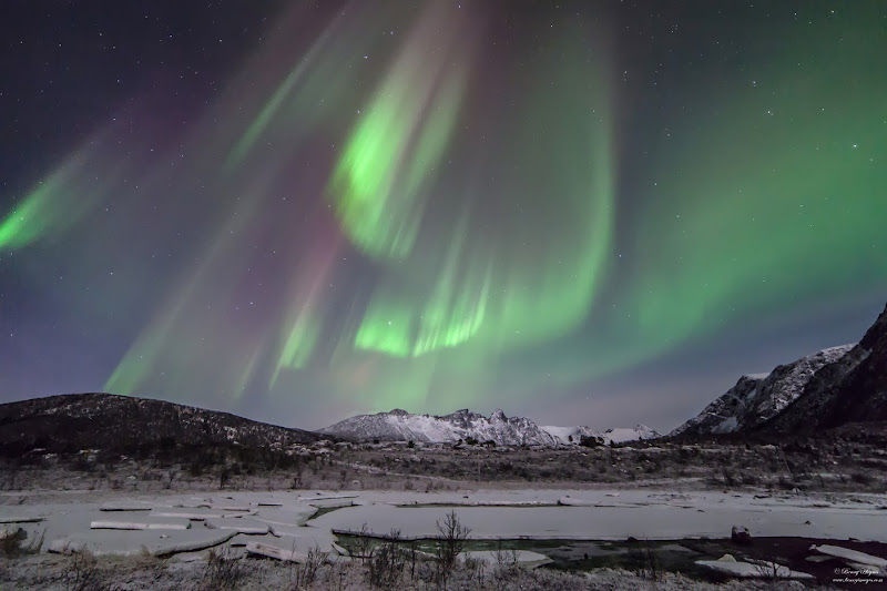 Northern Lights in Norway, Photographer Benny Høynes