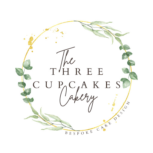 The Three Cupcakes Cakery logo