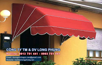 Mái hiên cố định quận Tân Phú mai hien co dinh quan tan phu