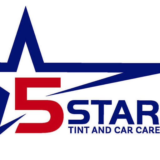 5 Star Tint and Car Care logo