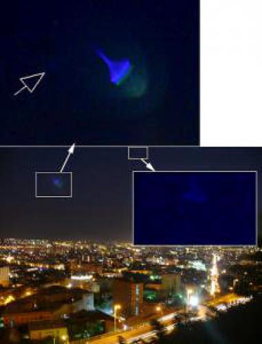 Simultaneous Blue Sky Prisms Appear In Armenian Sky