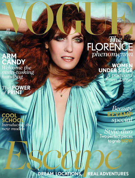 Florence Welch - Vogue Reino Unido (enero 2012)