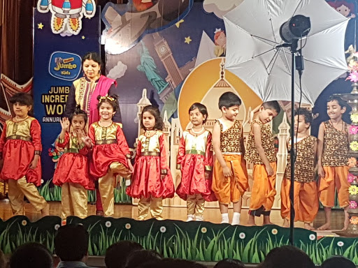 Podar Jumbo Kids Plus, Vidyaranyapura., #228, 8th A Main Road, Near Vidyaganapati Temple, BEL Layout 4th Block, NTI Layout, Vidyaranyapura, Bengaluru, Karnataka 560097, India, Child_Care_Centre, state KA