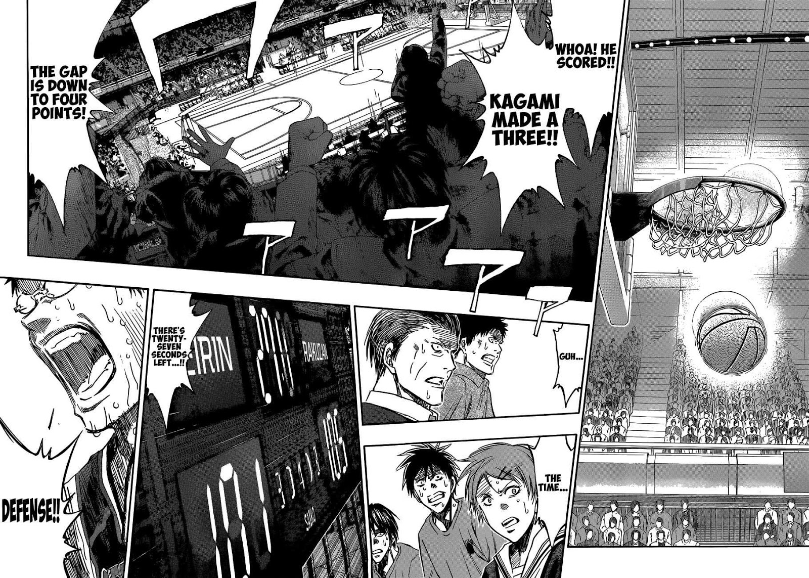 Kuroko no Basket Manga Chapter 272 - Image 10-11