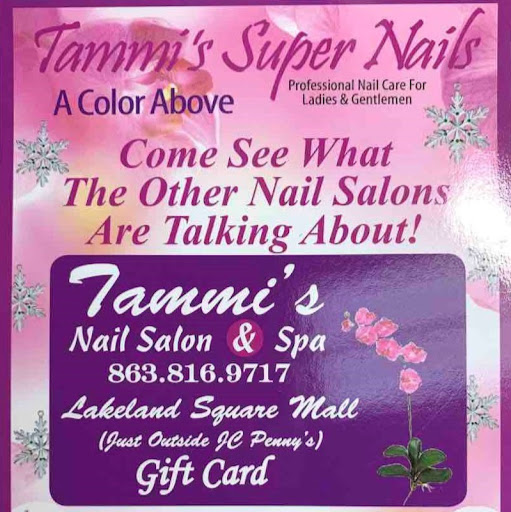 Tammi's Super Nails (Best Entrance Through JC Penney) logo