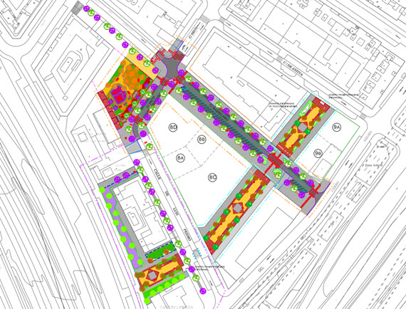 Proyecto de Urbanización de Adelfas, en el distrito de Retiro