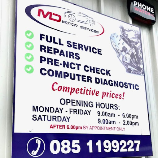 MD Motor Services logo