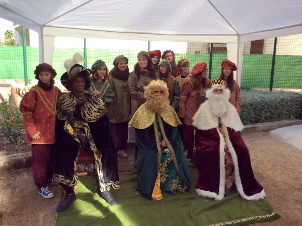 Els Reis Mags i els seus ajudants