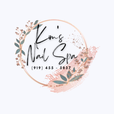 Kim's nail spa cary logo