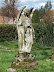 Angel headstone in Leiston churchyard