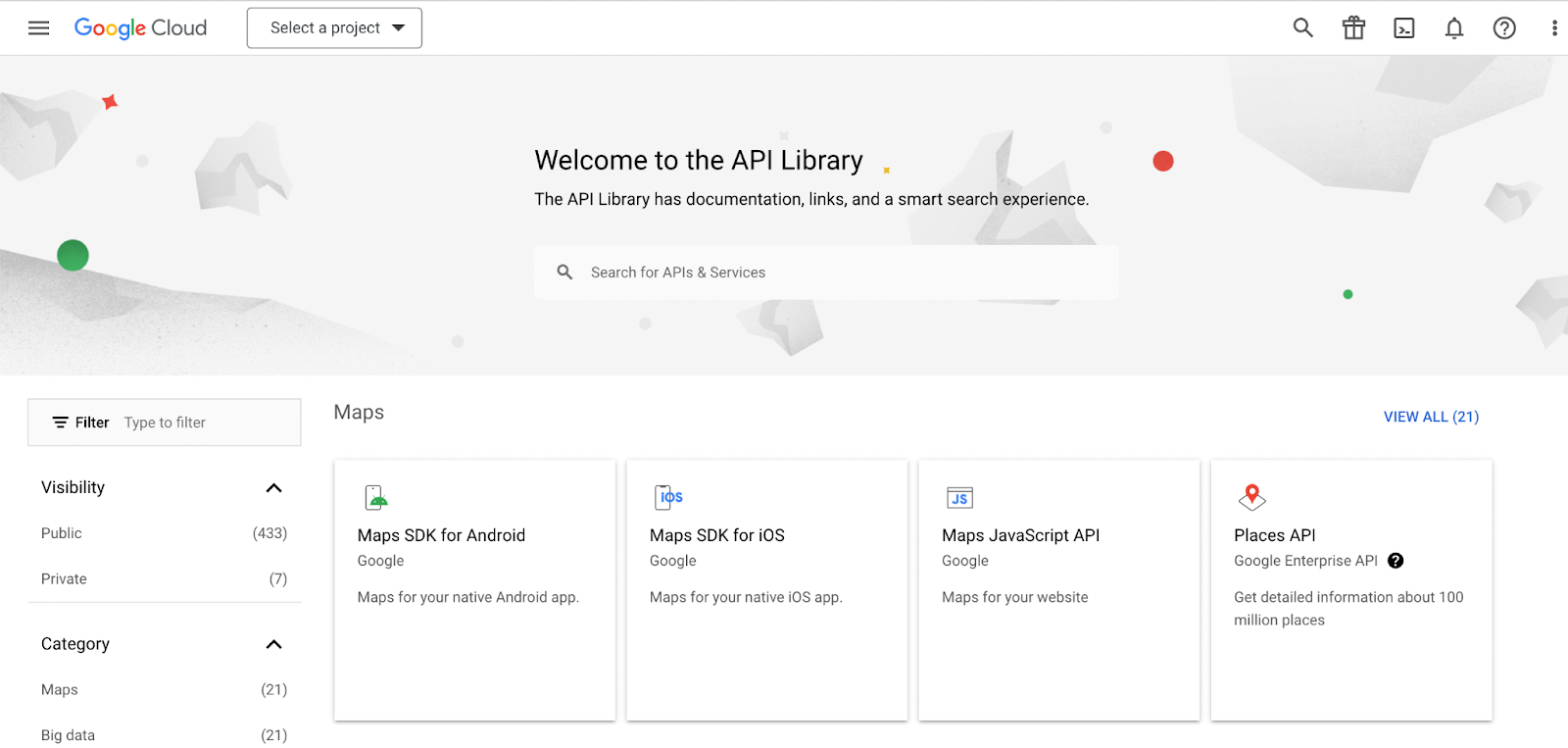 Google API Library