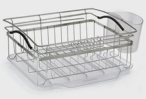  Polder KTH-250 3 Piece Compact Dish Rack System, Stainless Steel