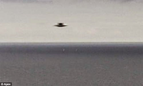 Ufo Photographed Over The Sea Near Cornwall England