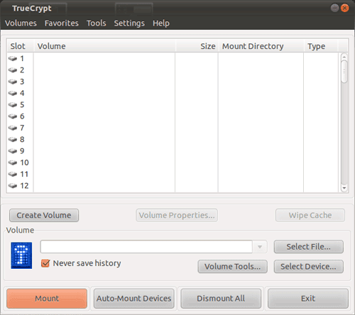 TrueCrypt Ubuntu TrueCrypt Ubuntu