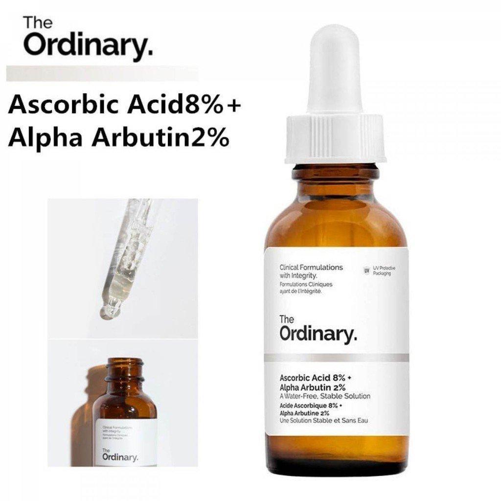 Serum The Ordinary Ascorbic Acid 8% + Alpha Arbutin 2%