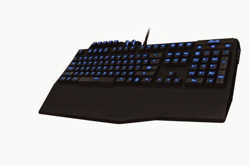  Gigabyte Aivia Osmium CHERRY Red Mechanical Gaming Keyboard with Blue Back-Lit (GK-OSMIUM)